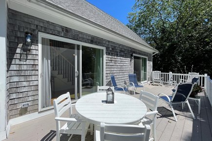 Hyannis Cape Cod vacation rental - Deck dining