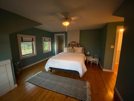 Bourne, Monument Beach Cape Cod vacation rental - Master Bedroom (12 x 14), Queen bed, closet plus built in storage