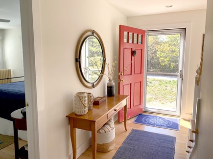 North Truro Cape Cod vacation rental - Front door and hallway