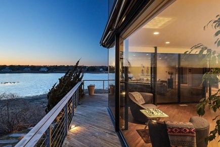 Chatham Cape Cod vacation rental - Deck at Sunset