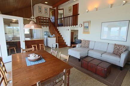 Truro Cape Cod vacation rental - Open Kitchen/Dining Area with extra seating
