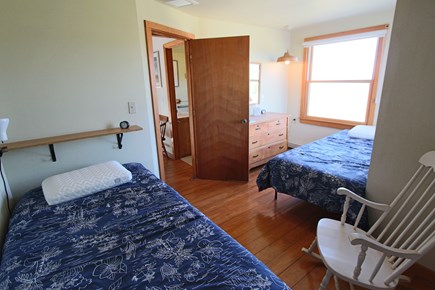 Truro Cape Cod vacation rental - Bedroom #3 with 2 Twins