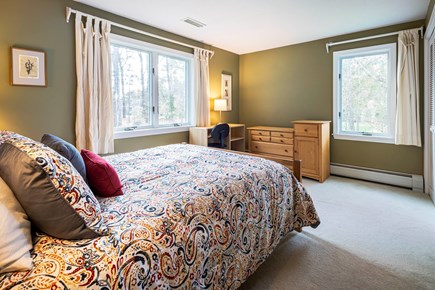 Chestnut Grove, East Orleans Cape Cod vacation rental - Second floor queen bed with desk for remote work