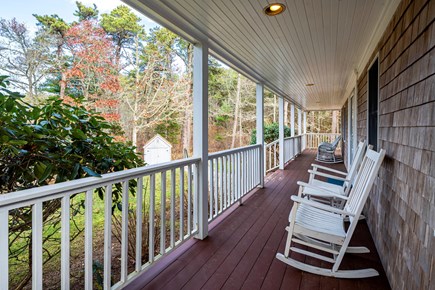 Orleans, Chestnut Grove Cape Cod vacation rental - Farmers Porch to enjoy sunset and sunrise
