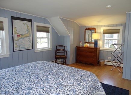 West Harwich Cape Cod vacation rental - Upstairs queen bedroom with A/C