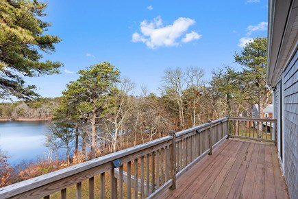 Chatham Cape Cod vacation rental - Large upper deck shared by the 2 queen bedrooms