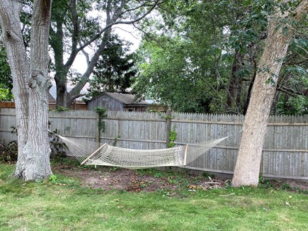 Yarmouth Cape Cod vacation rental - 2-person hammock in the backyard