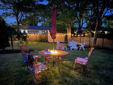 Yarmouth Cape Cod vacation rental - Outdoor dinning table and chairs