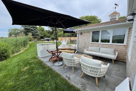 Barnstable Cape Cod vacation rental - Additional outdoor seating area