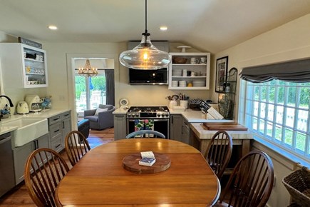 Barnstable Cape Cod vacation rental - Eat-in kitchen w/ stainless appliances and everything you need