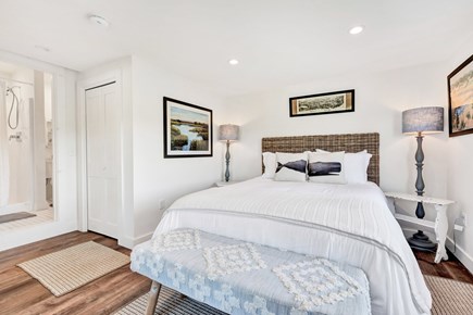 Barnstable Cape Cod vacation rental - Primary bedroom with amazing views and en-suite bathroom