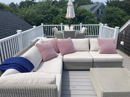 East Orleans Cape Cod vacation rental - Dinner and relaxing on the deck is perfect