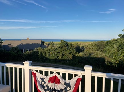 East Orleans Cape Cod vacation rental - The view from our deck is so special - sunrise, midday and sunset