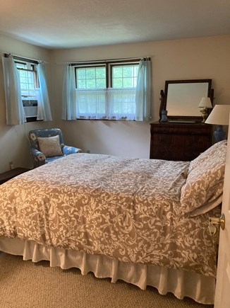 Brewster Cape Cod vacation rental - Primary bedroom with double bed and cable tv.