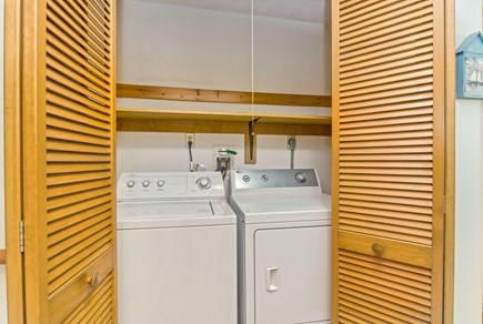 Harwichport Cape Cod vacation rental - Washer and dryer.