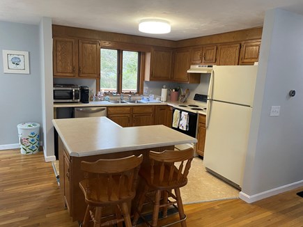 Harwichport Cape Cod vacation rental - Open concept kitchen with dish washer