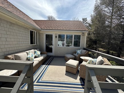 Harwichport Cape Cod vacation rental - A private comfortable back yard