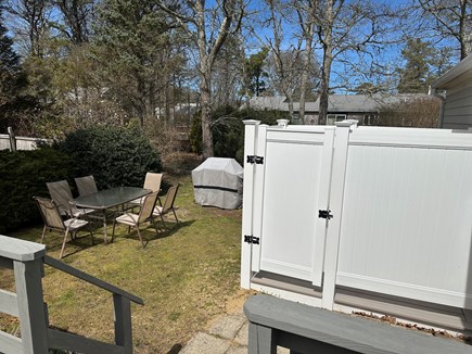 Harwichport Cape Cod vacation rental - A luxury outdoor shower