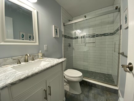 Ocean Edge, Brewster Cape Cod vacation rental - Second Bathroom with walk-in shower on first floor