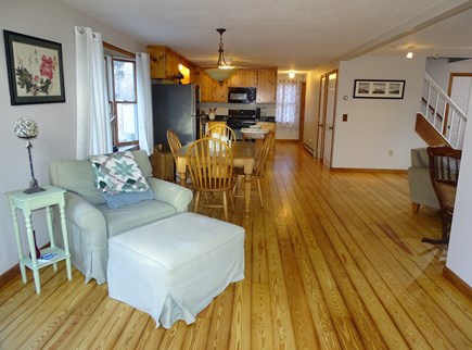 Eastham Cape Cod vacation rental - 2 living areas open to dining and kitchen