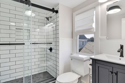 Provincetown, Historic District - Provinceto Cape Cod vacation rental - Newly renovated shower on the 2nd floor