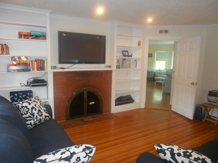 Centerville Cape Cod vacation rental - First Floor Den for a cozy Movie Night