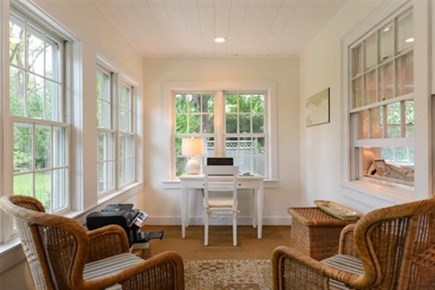 Centerville Cape Cod vacation rental - Home Office on the Porch