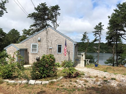Chatham Cape Cod vacation rental - Front of cottage, overlooking the pond