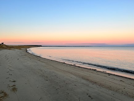 Popponesset Cape Cod vacation rental - Sunset at Poppy Beach