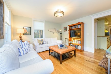 Orleans Cape Cod vacation rental - Den with comfy couches and lots of room to lounge