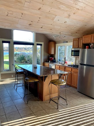 Eastham Cape Cod vacation rental - Updated & open kitchen with beautiful views and island!