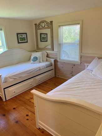 Eastham Cape Cod vacation rental - Second bedroom with two twin trundle beds