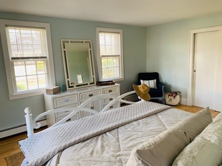 Falmouth Cape Cod vacation rental - Master bedroom king bed.