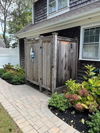 Falmouth Cape Cod vacation rental - Outside Shower