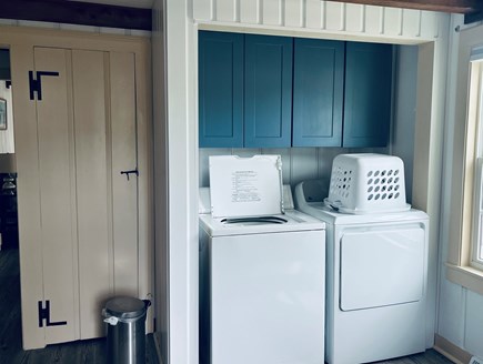 Popponesset Cape Cod vacation rental - Laundry area in twin bedroom