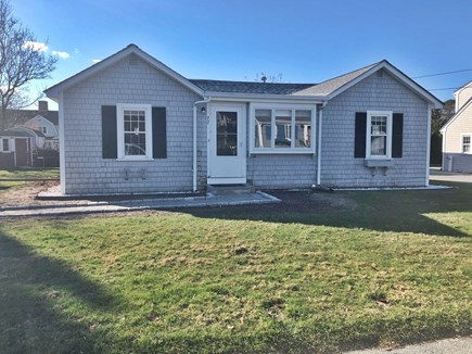 Popponesset Cape Cod vacation rental - Front of Cottage - New Plantings in the Spring