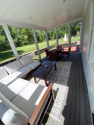 Dennis Cape Cod vacation rental - Feel the warm breeze on the screened porch.