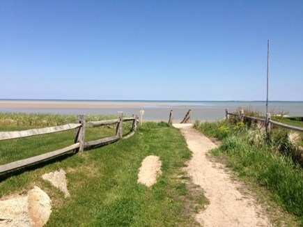 Brewster Cape Cod vacation rental - Walk 300 yards down the street to private bay beach