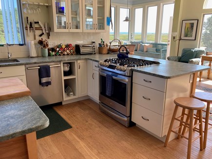 Wellfleet Cape Cod vacation rental - Gourmet Kitchen w/two sinks.