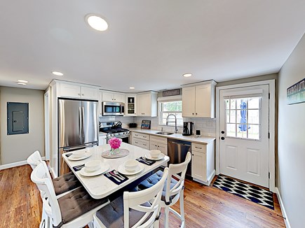 Falmouth Cape Cod vacation rental - New kitchen with SS appliances and quartz counters