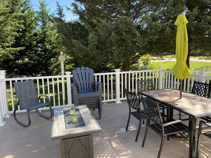 East Falmouth Cape Cod vacation rental - Back Deck