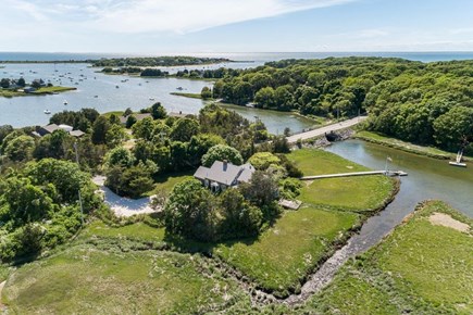 West Falmouth Cape Cod vacation rental - Aerial View
