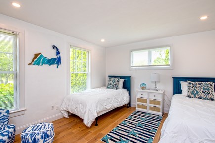 East Orleans Cape Cod vacation rental - Downstairs Bedroom with two twins