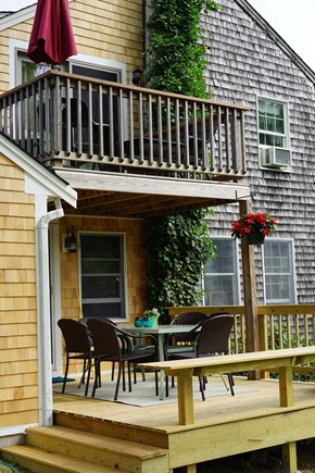 Brewster Cape Cod vacation rental - Side deck and Master Suite upper deck