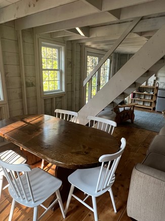 Eastham Cape Cod vacation rental - Other side of shed with table and games!