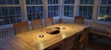Eastham Cape Cod vacation rental - Dining porch