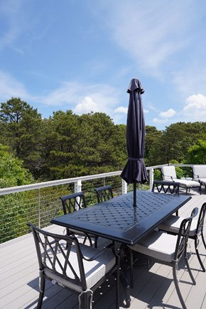Massasoit Hills, Eastham, MA  Cape Cod vacation rental - Large front deck
