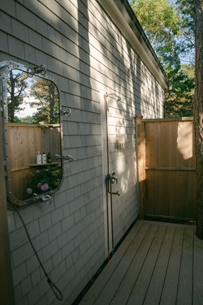 Massasoit Hills, Eastham, MA  Cape Cod vacation rental - Xlarge private outdoor shower