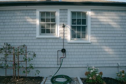 Massasoit Hills, Eastham, MA  Cape Cod vacation rental - Outside Rinsing Station