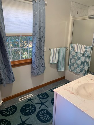 South Dennis Cape Cod vacation rental - Bathroom 1 has full tub and shower